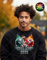 Digital Download Eagles vs Chiefs PNG Design (NOT A PHYSICAL ITEM)